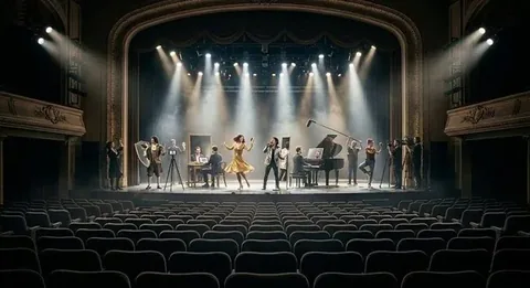 A room full of directors and no audience.