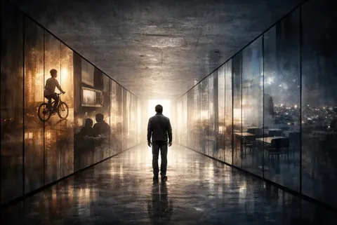 Misperception is a corridor whose architect burned the blueprint and moved in.