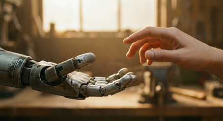 Can an algorithm ever replace the warmth of a human hand?