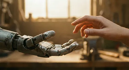 Can an algorithm ever replace the warmth of a human hand?